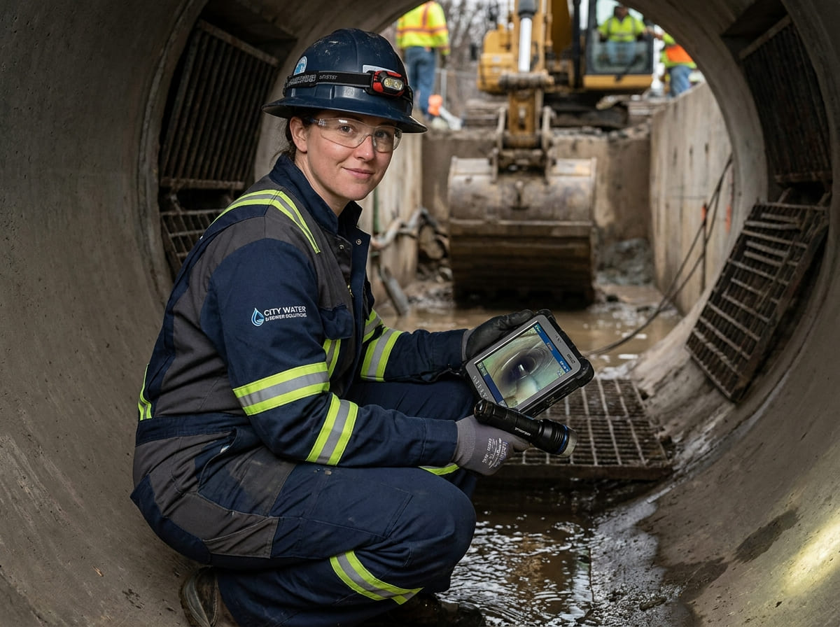 Sewer Line Inspection & Replacement in Southside